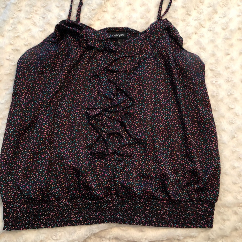 LANE BRYANT EMBELLISHED TANK 18/20